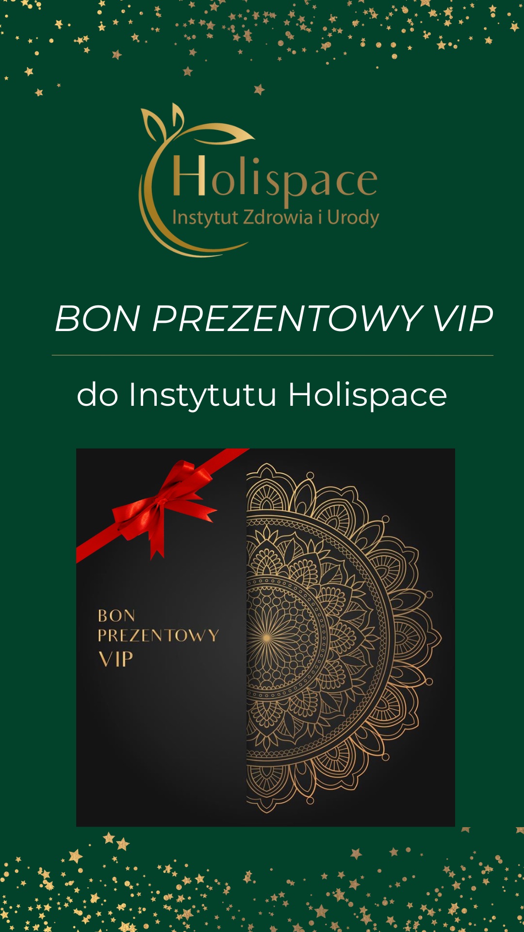 Obraz z bonem prezentowym VIP Holisopace