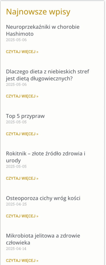 Najnowsze wpisy