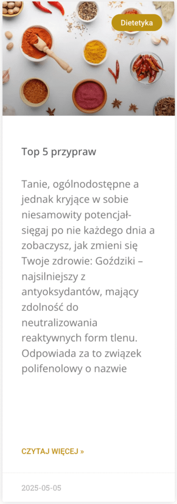 TOP 5 przypraw