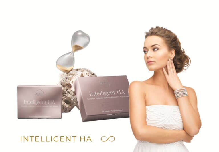 Widok opakowania z kwasem hialuronowym Intelligent HA