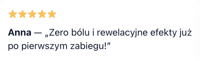 Opinia klienta Anna